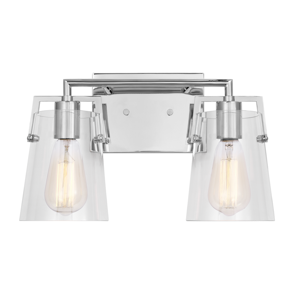 Crofton 2 - Light Vanity Chrome
