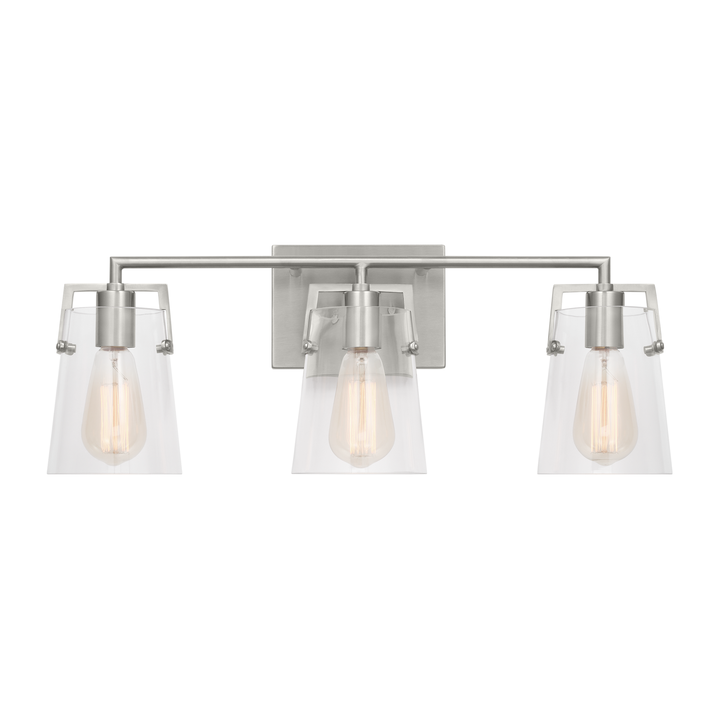 Crofton 3 - Light Vanity Brushed Nickel