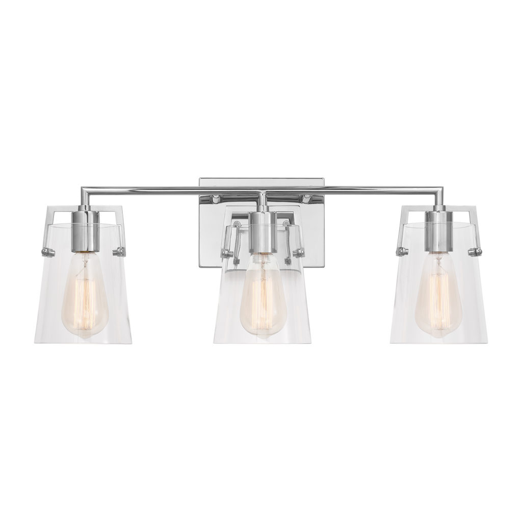 Crofton 3 - Light Vanity Chrome