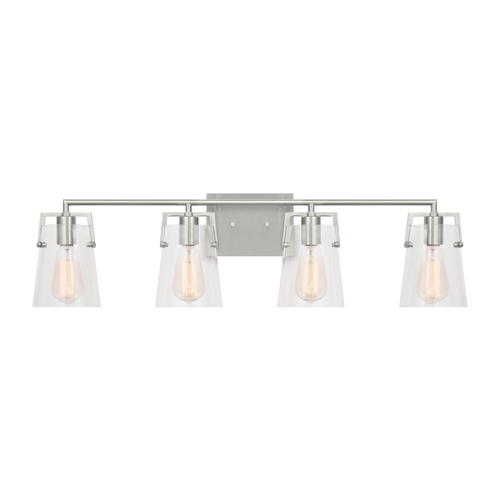 Crofton 4 - Light Vanity Brushed Nickel
