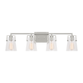 Crofton 4 - Light Vanity Brushed Nickel