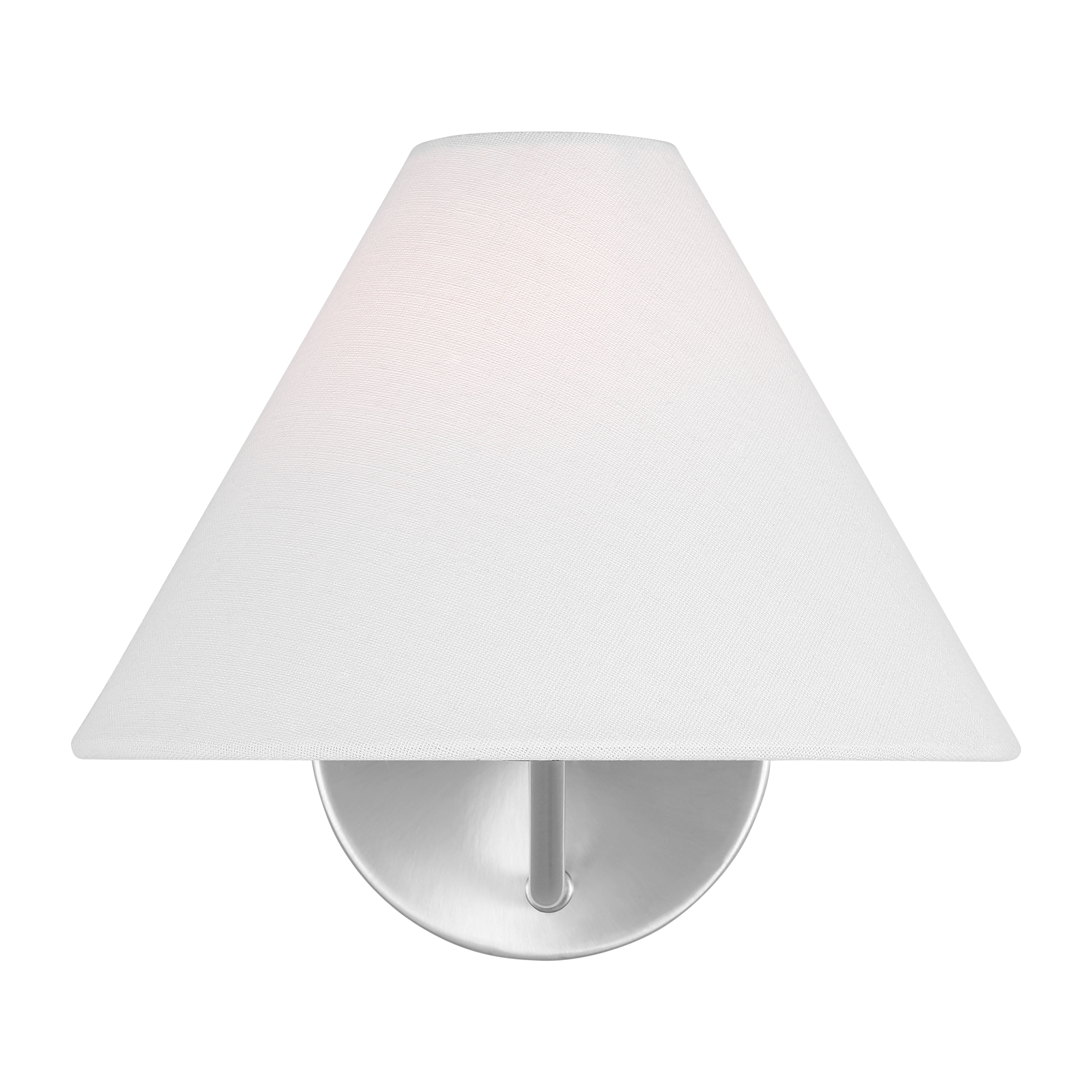 Burke Medium Sconce Brushed Steel