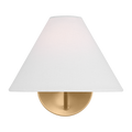 Burke Medium Sconce Satin Brass