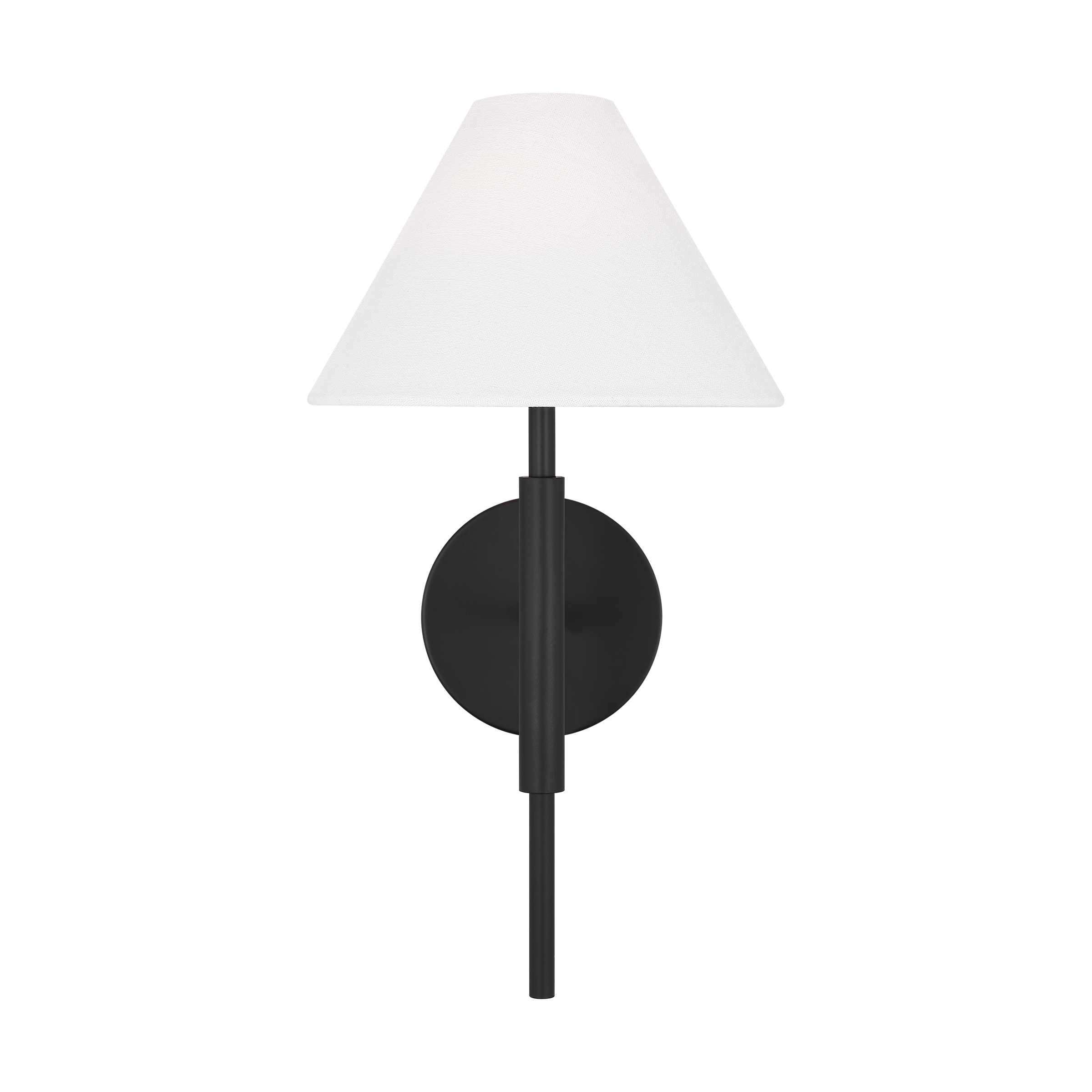 Porteau Medium Sconce Midnight Black