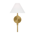 Porteau Medium Sconce Satin Brass