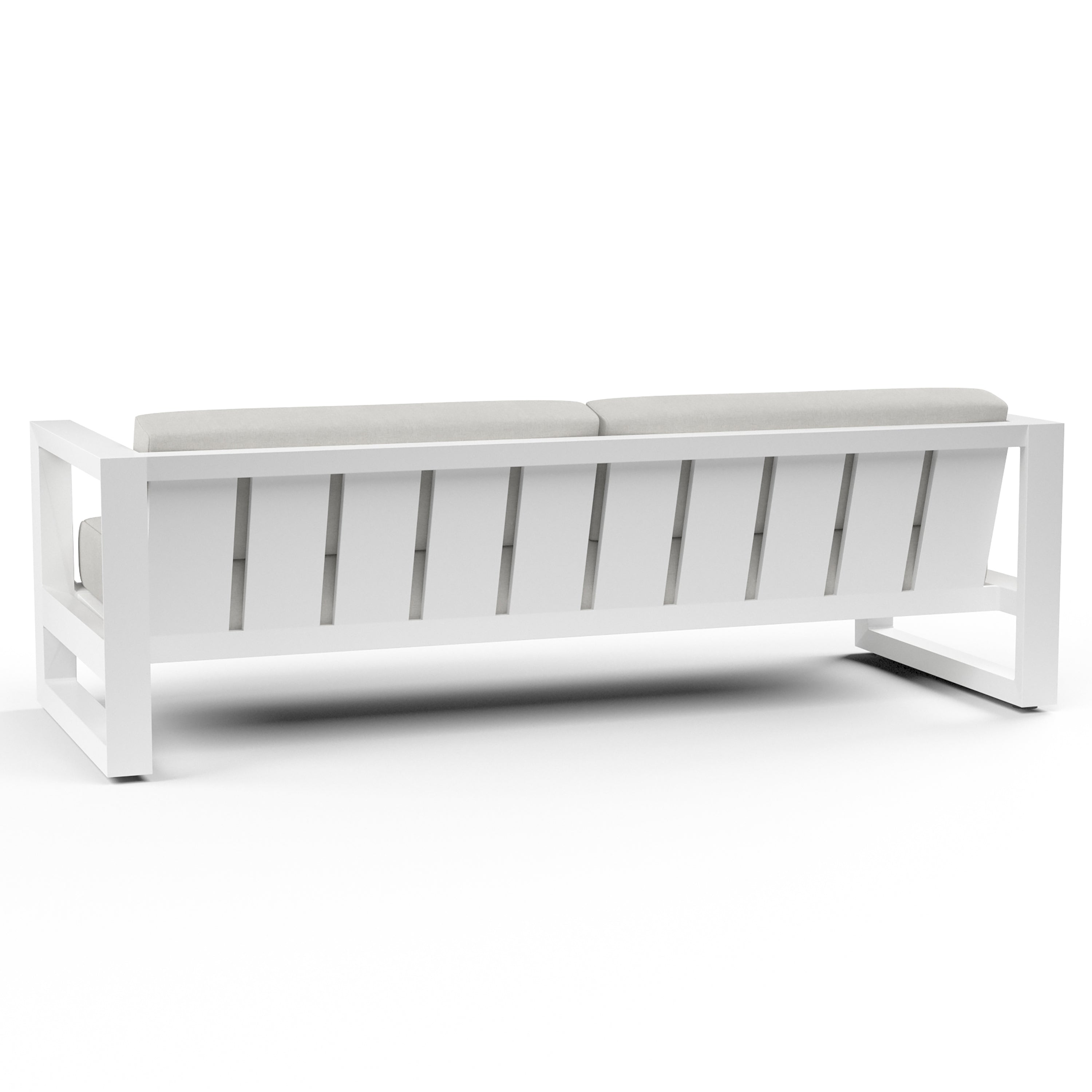 Newport Sofa in Cast Silver, No Welt