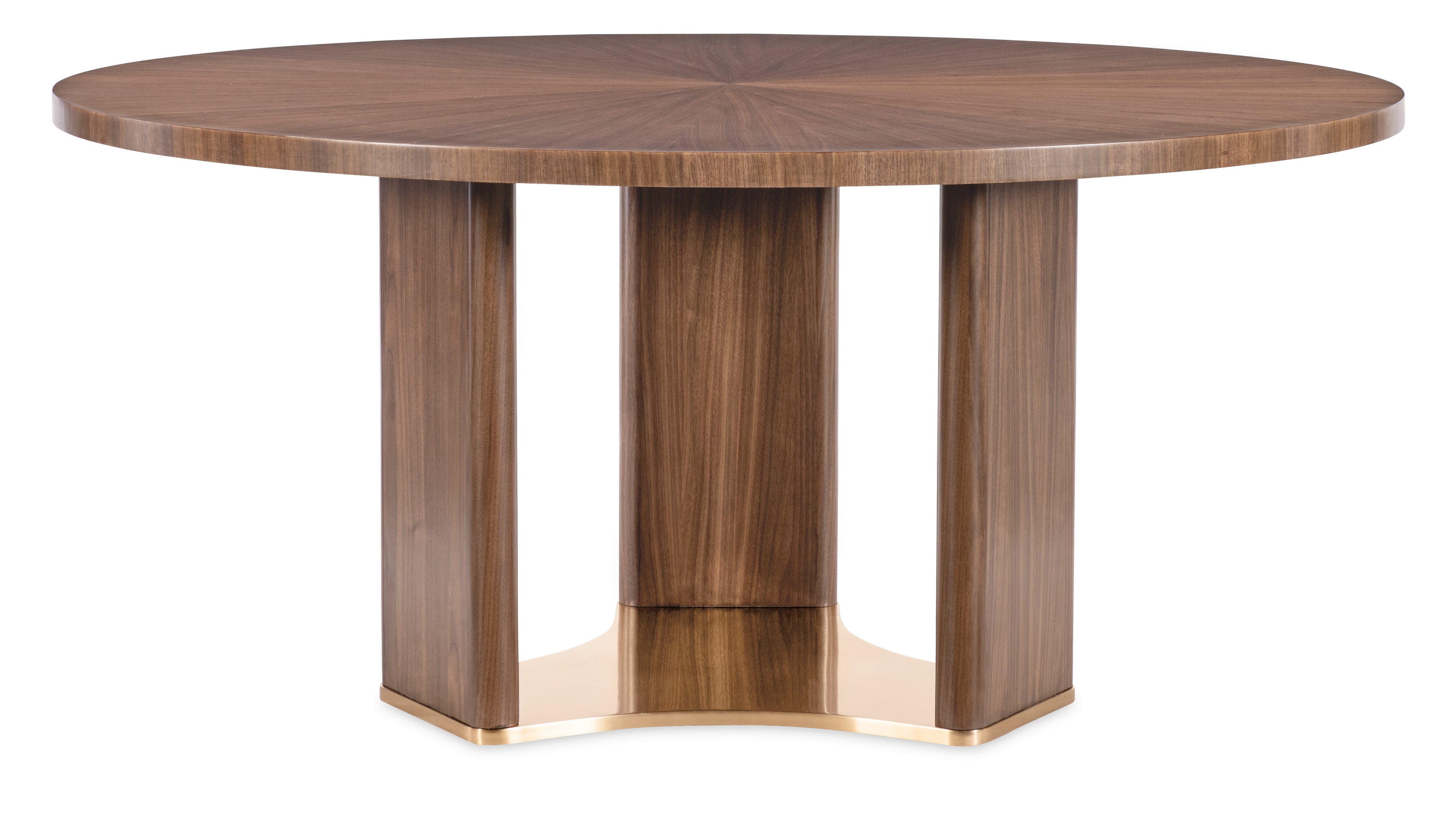 Eleana Round Dining Table | Light Caramel