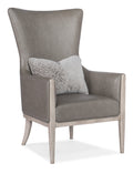 Kyndall Club Chair with Accent Pillow | Grey