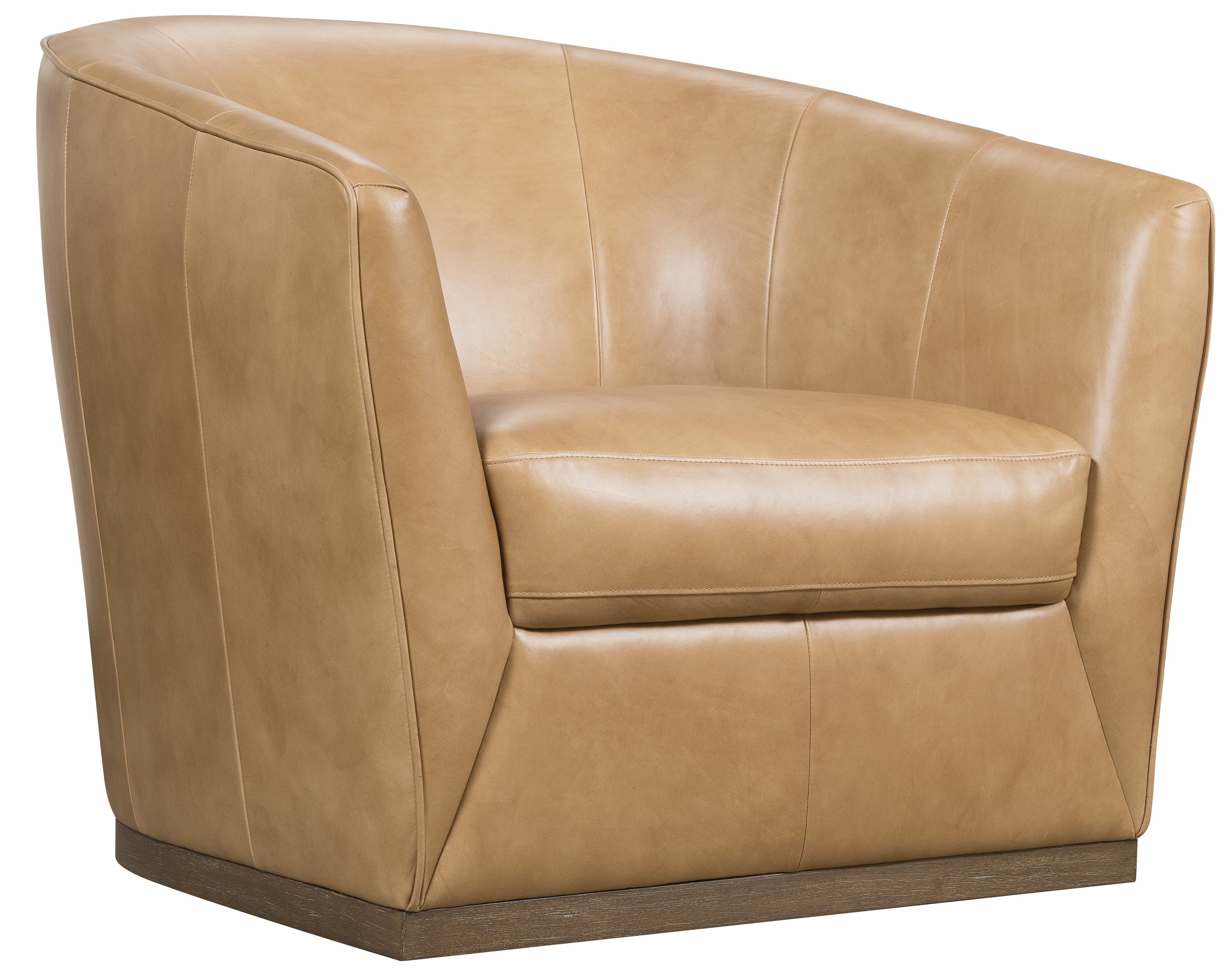 Fairfax Swivel Chair | Dark Blond