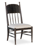 Americana Upholstered Seat Side Chair | Molasses