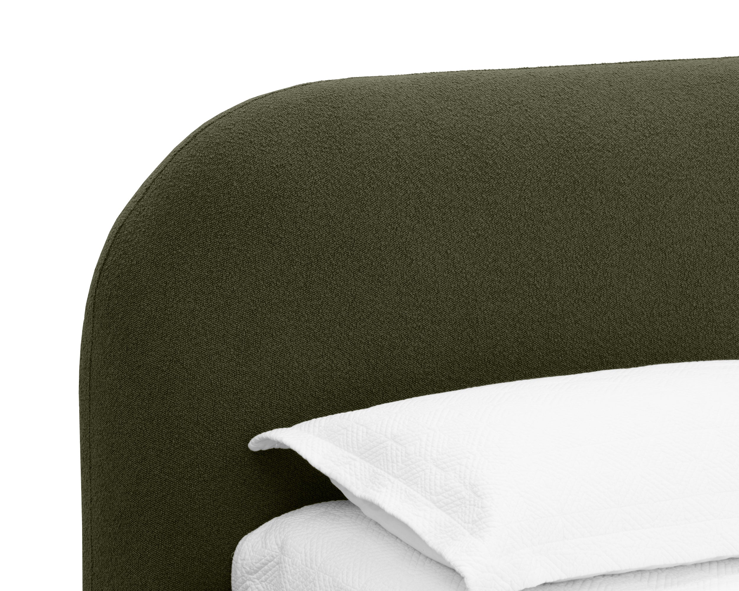 Marin Bed - King - Copenhagen Olive