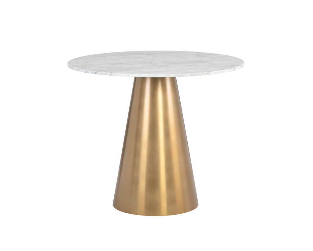 Damon Bistro Table - Gold - 35.5"