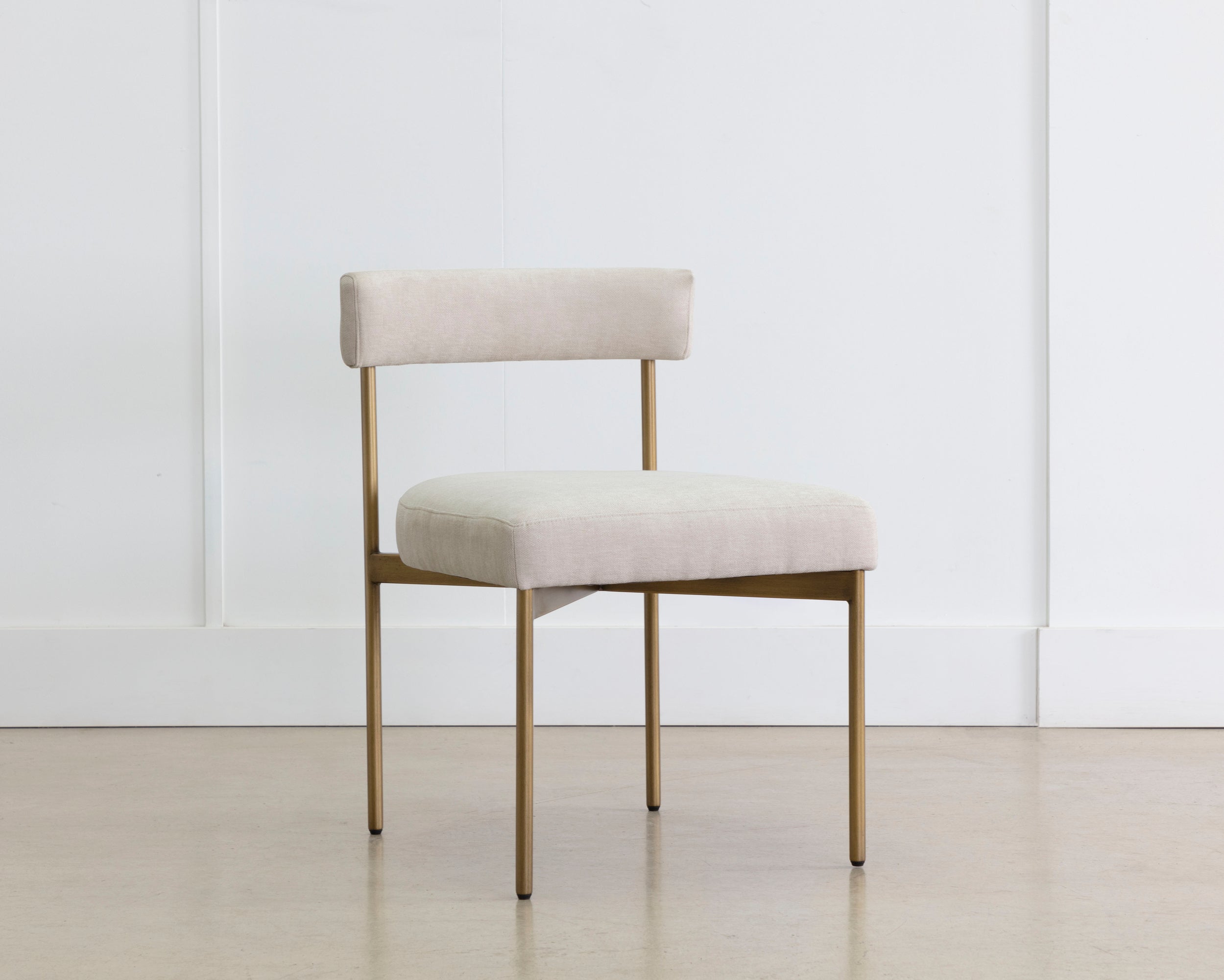 Seneca Dining Chair - Antique Brass - Danny Ivory