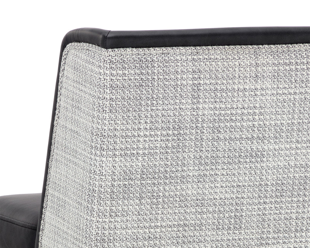 Joplin Counter Stool - Cantina Black / Vera White Pepper