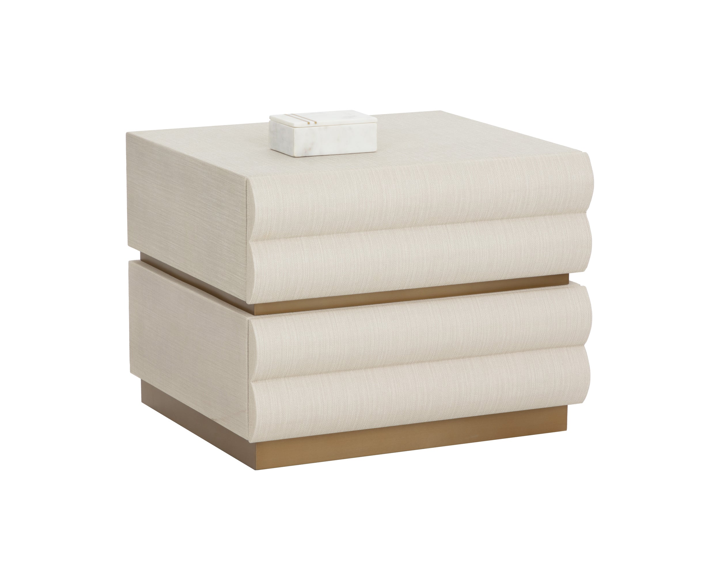 Subira Nightstand - Cream