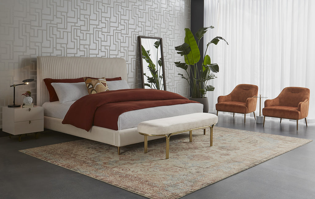 Cameron Lounge Chair - Nono Rust