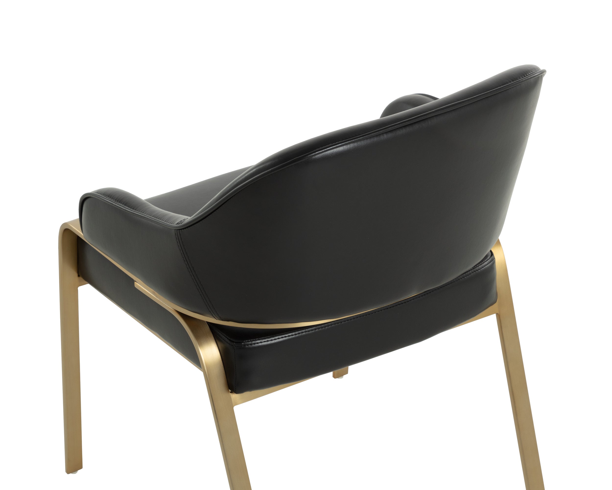 Malachi Dining Armchair - Cantina Black
