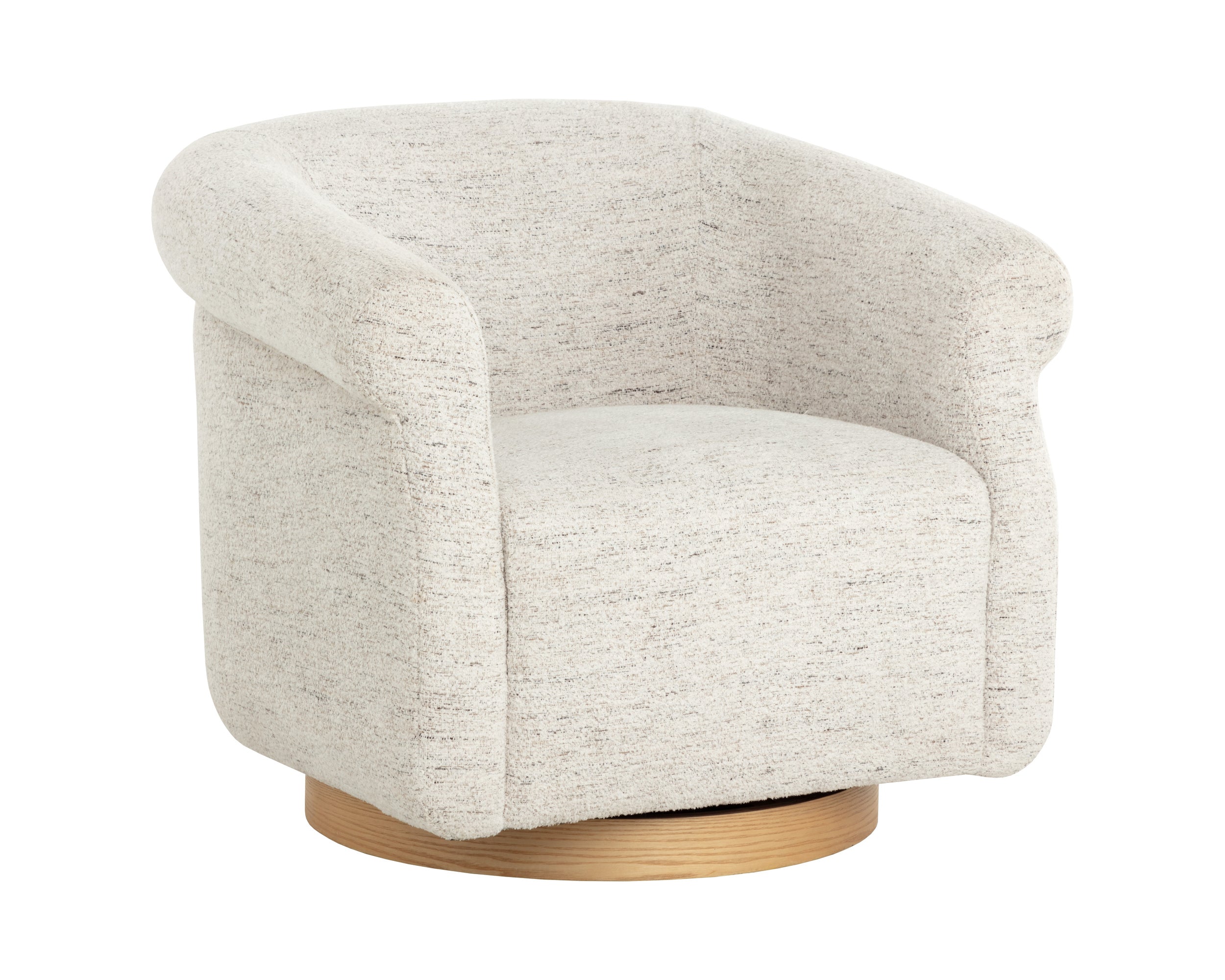 Libby Swivel Lounge Chair - Hailey Moon