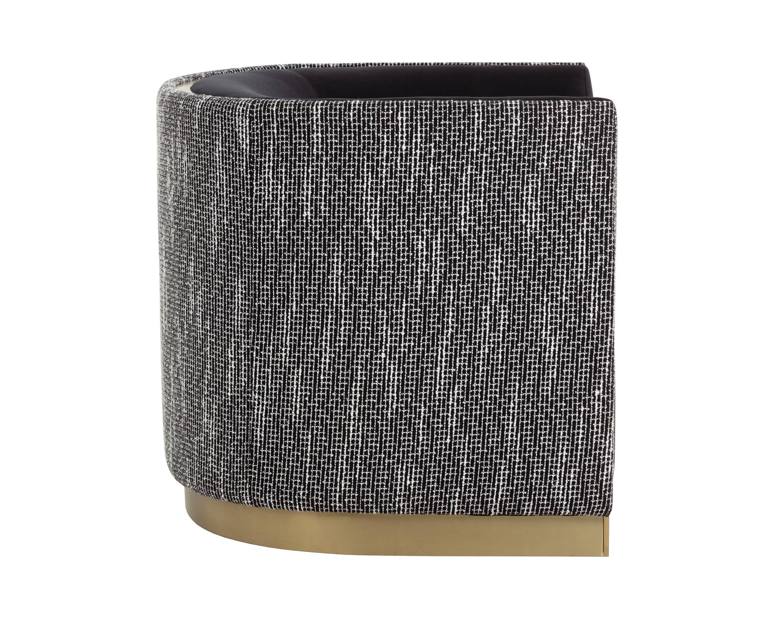 Larron Armchair - Abbington Black / Hobbes Night