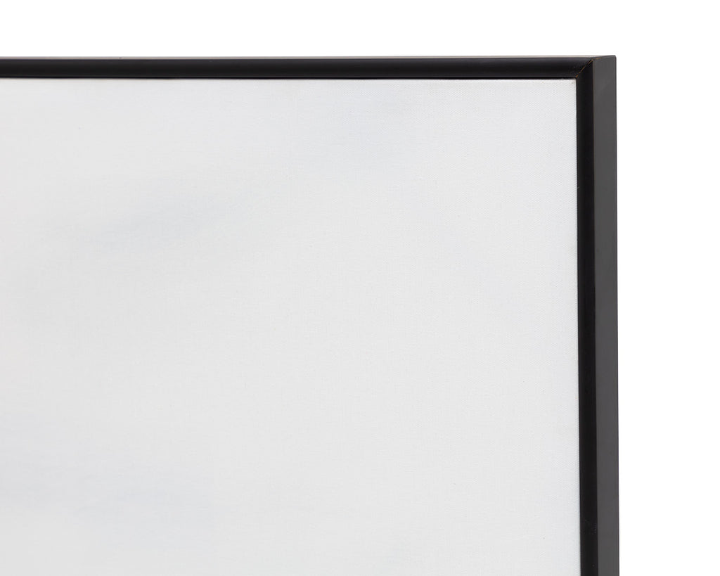 Lakeside Views (Set Of 2) - 36" X 48" - Black Floater Frame