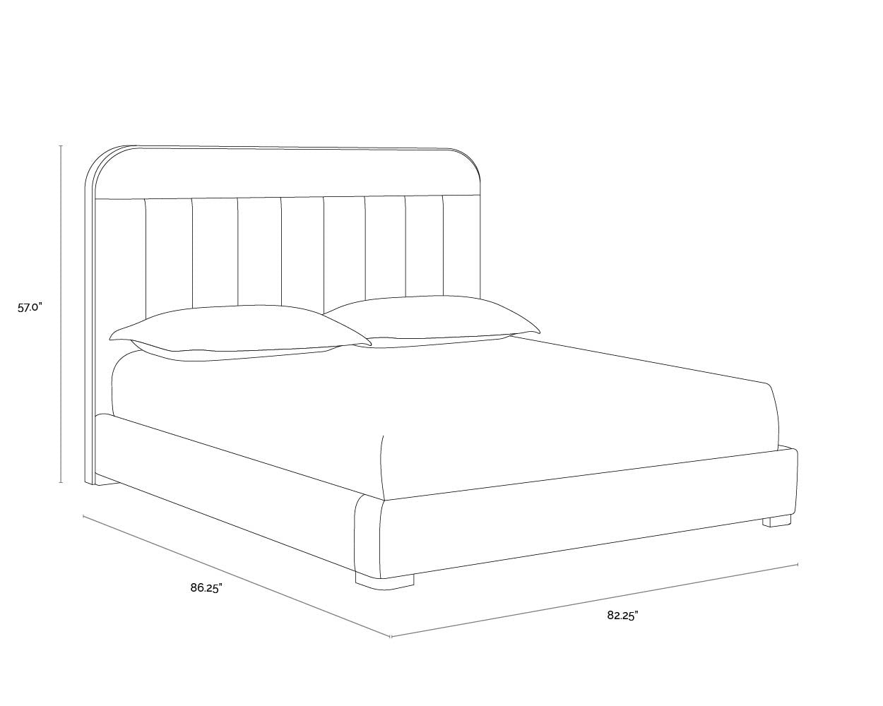 Davina Bed - King - Ernst Silverstone