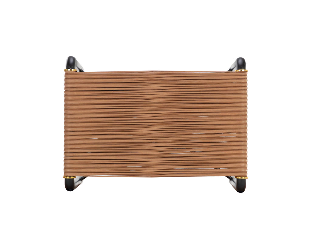 Riz Stool - Tan Leather