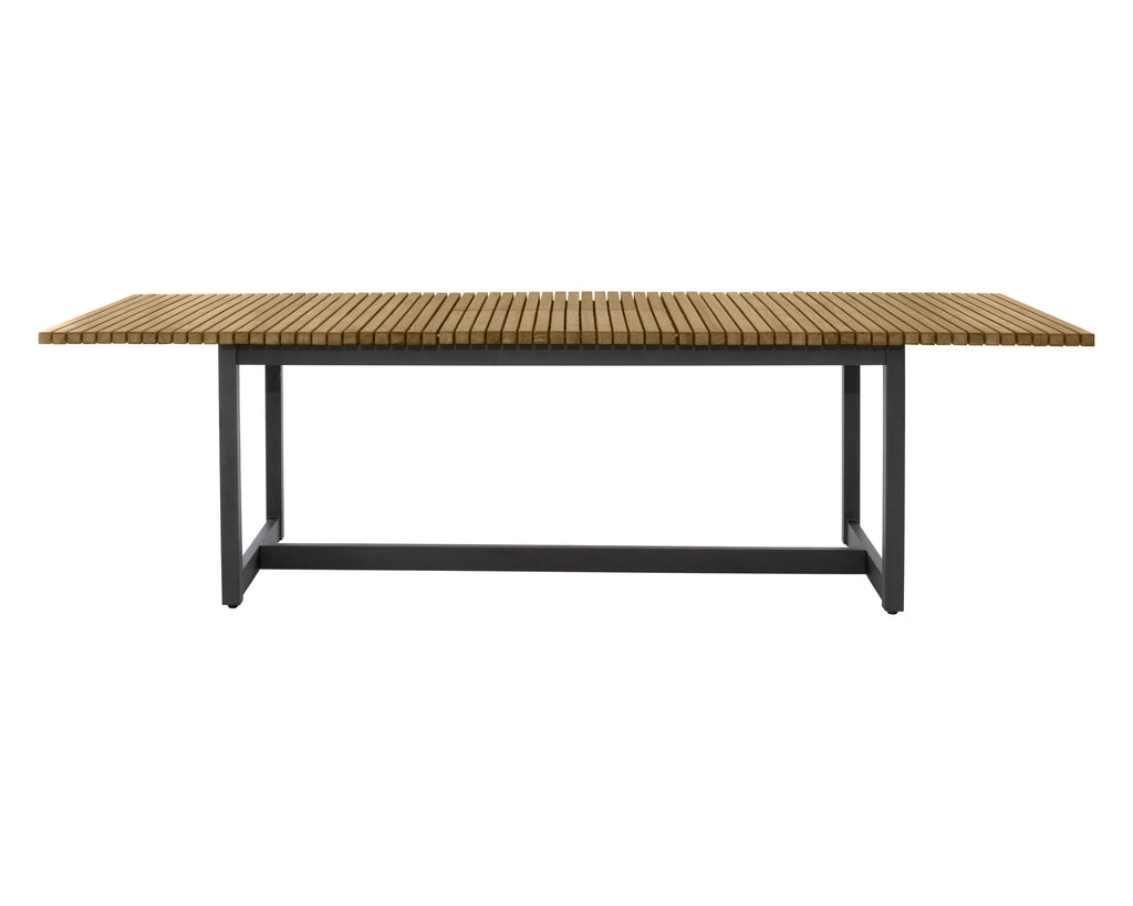 Geneve Extension Dining Table - Natural - 83" To 107"