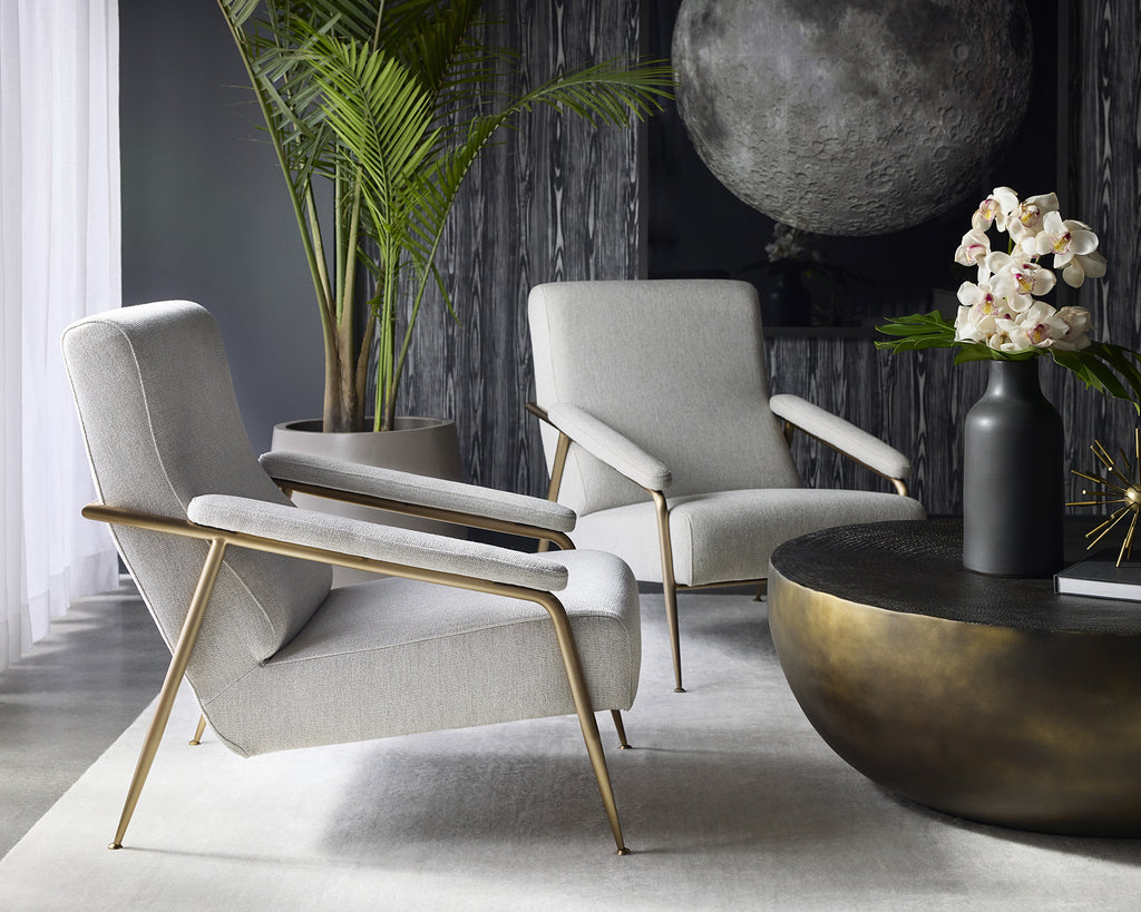 Tutti Lounge Chair - San Remo Winter Cloud