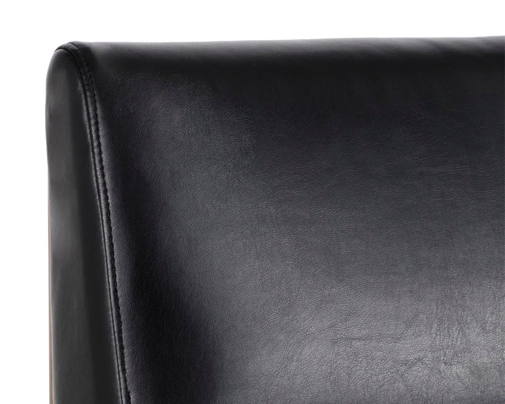 Dean Barstool - Antique Brass - Cantina Black