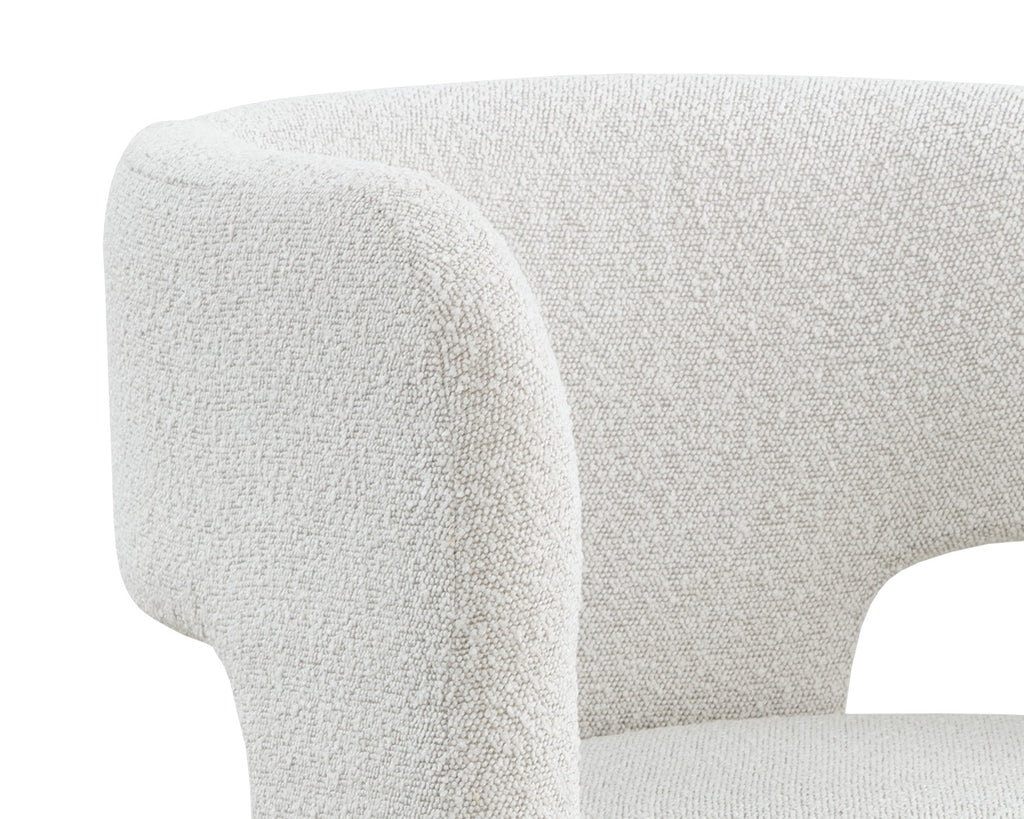 Isidore Lounge Chair - Copenhagen White