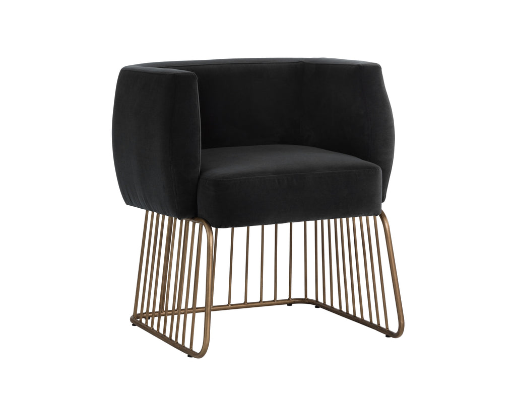 Gala Dining Armchair - Shadow Grey