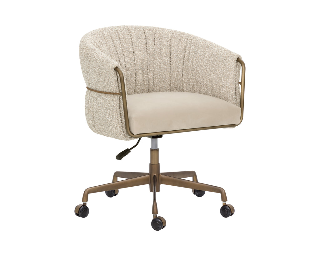 Olma Office Chair - Meg Taupe / Santa Cruz Oatmeal