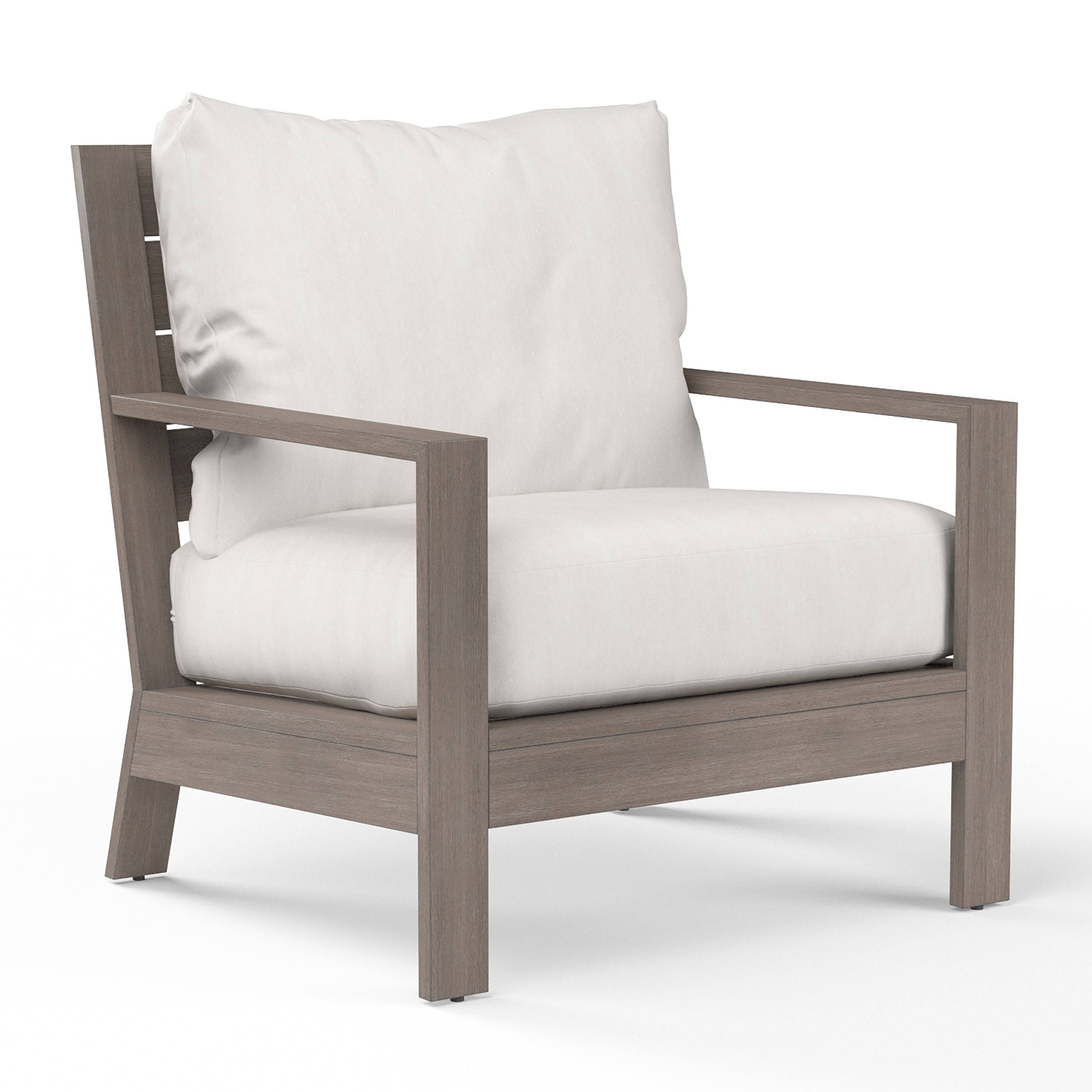 Laguna Club Chair in Canvas Flax, No Welt