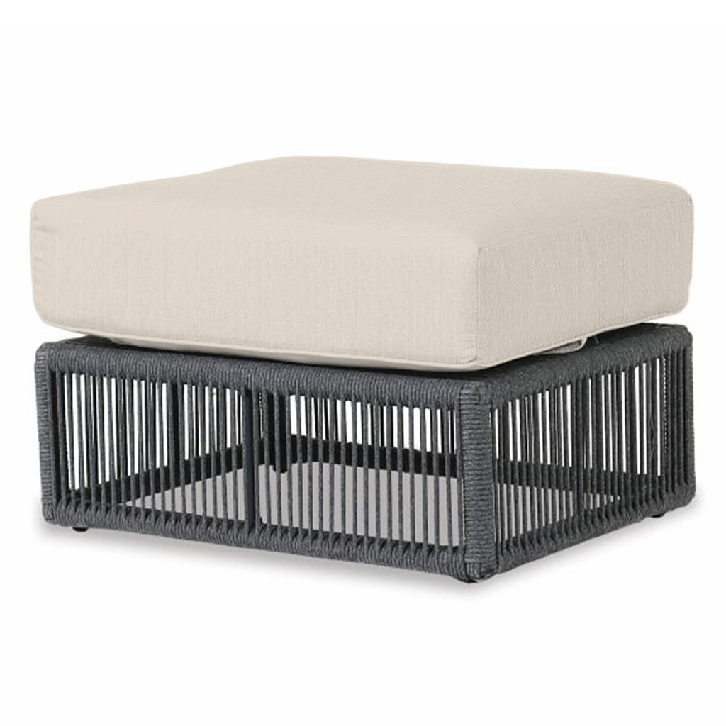 Milano Ottoman in Echo Ash w/ Self Welt