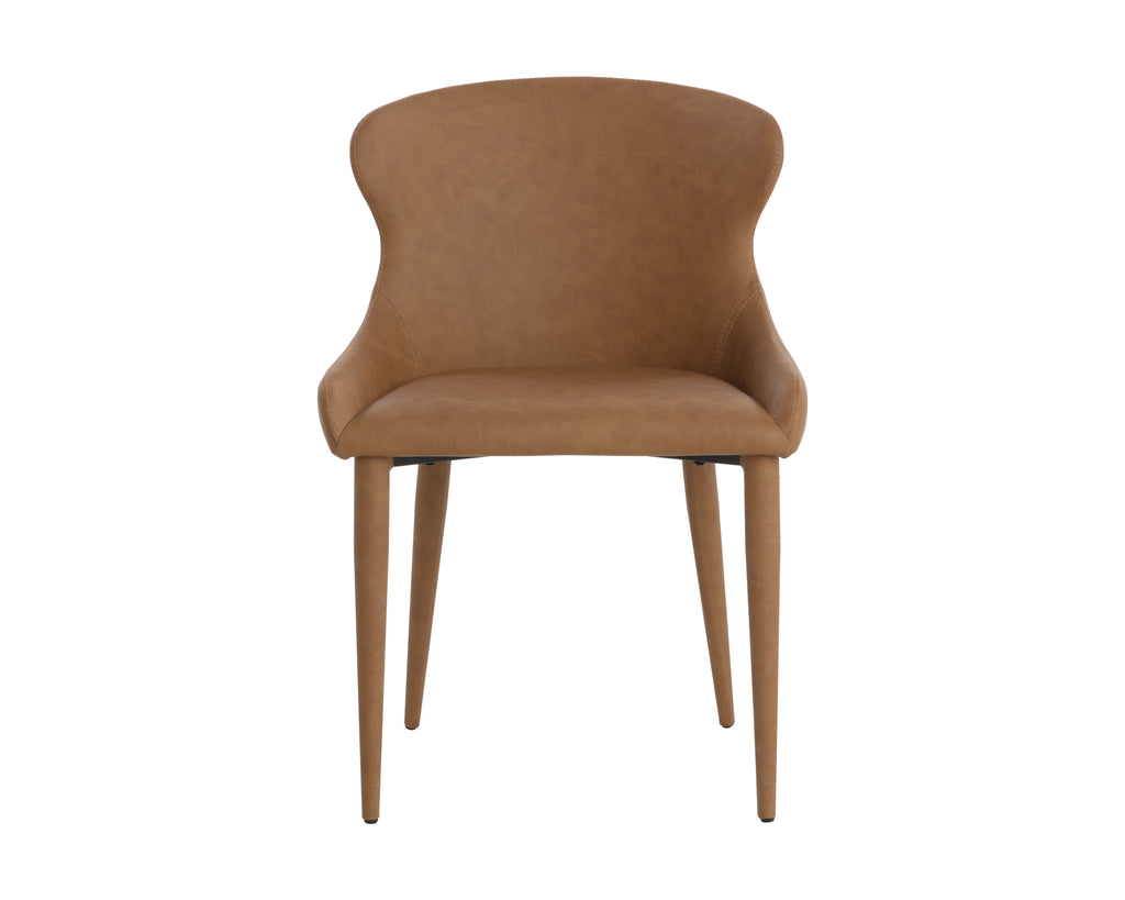 Evora Dining Chair - Milliken Cognac