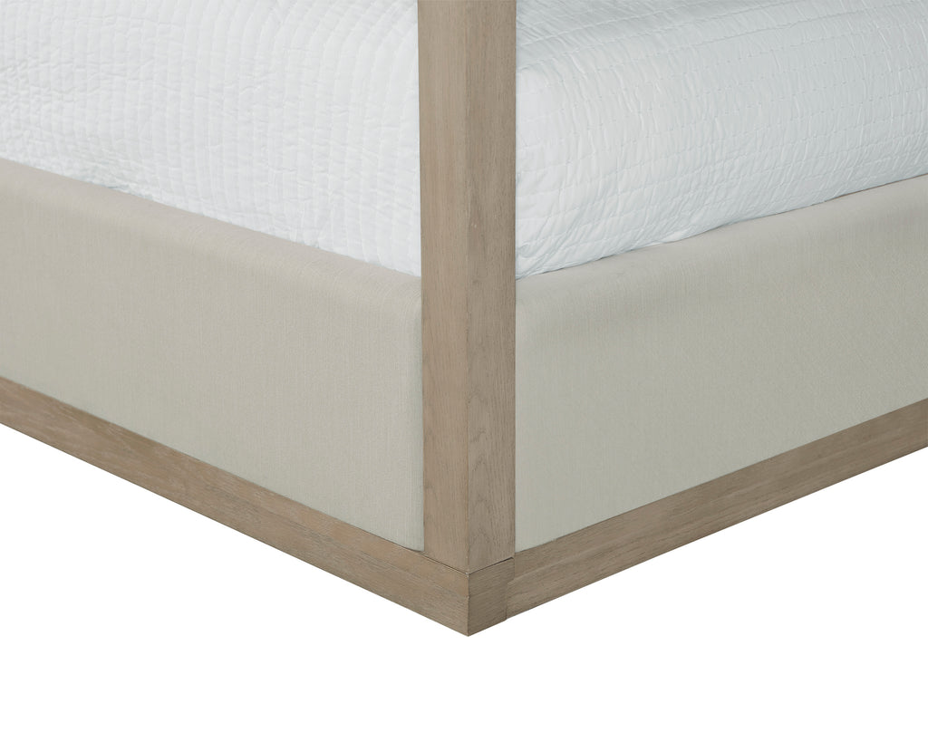Hoyos Canopy Bed - King - Topaz Beige