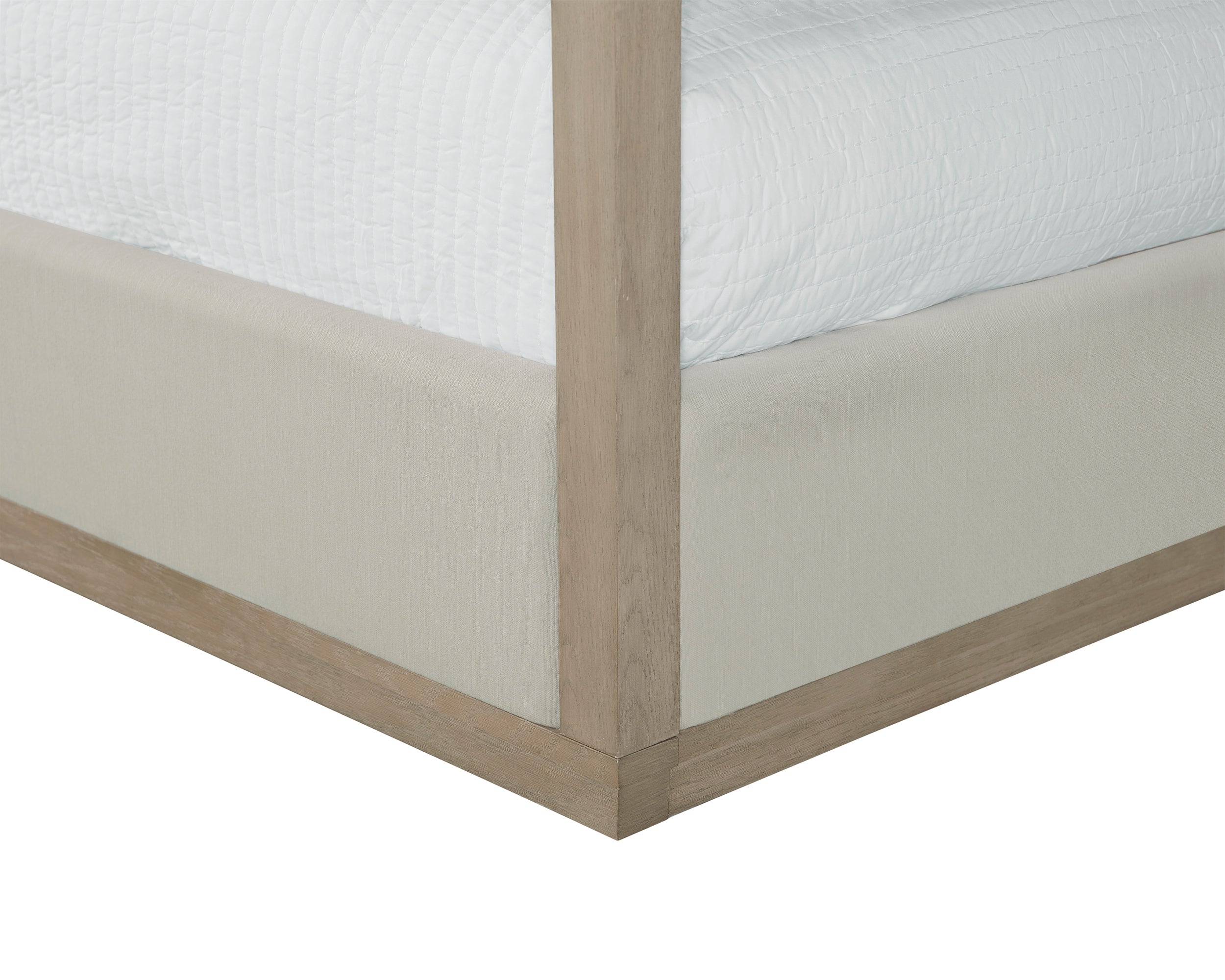 Hoyos Canopy Bed - King - Topaz Beige