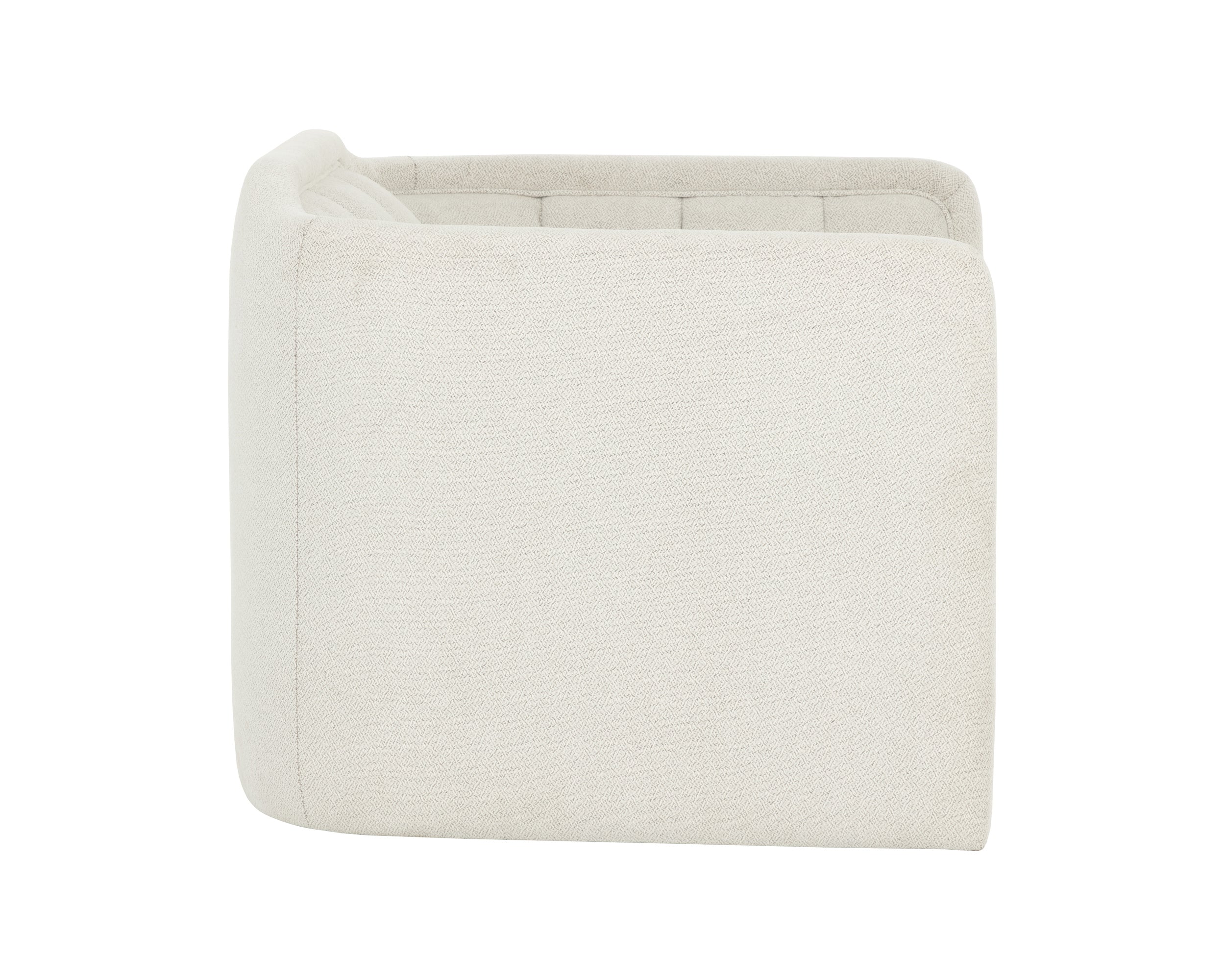 Birrit Swivel Armchair - Alaska Greige