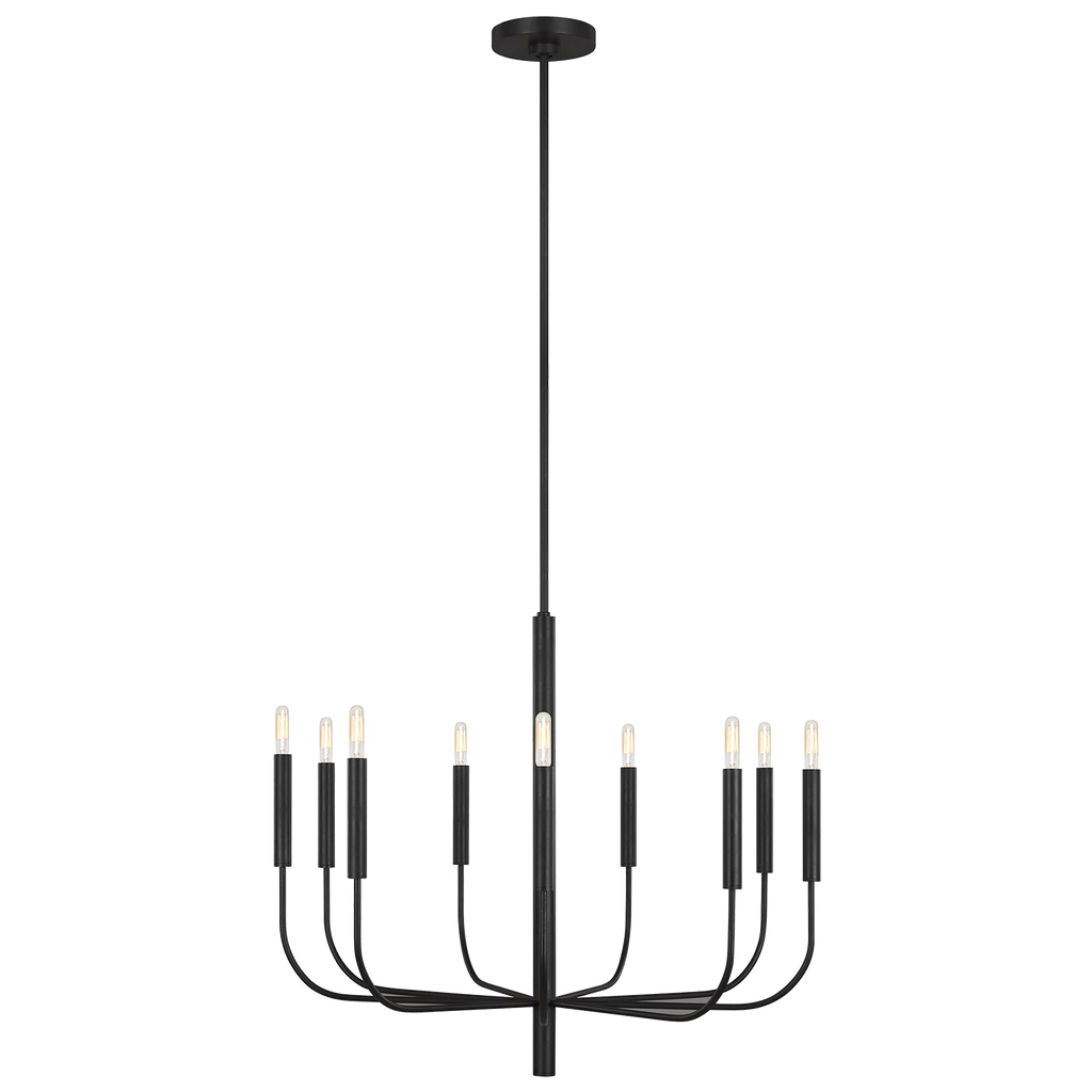 Brianna Medium Chandelier Aged Iron