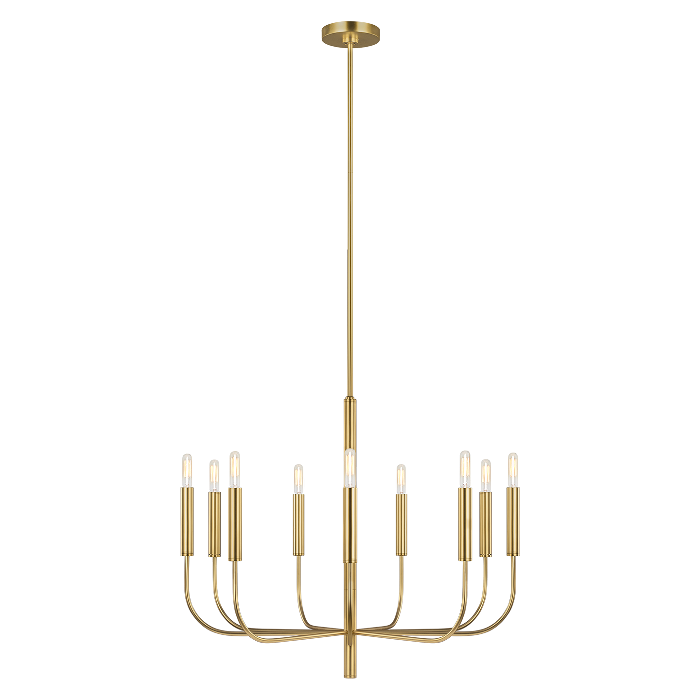 Brianna Medium Chandelier Burnished Brass