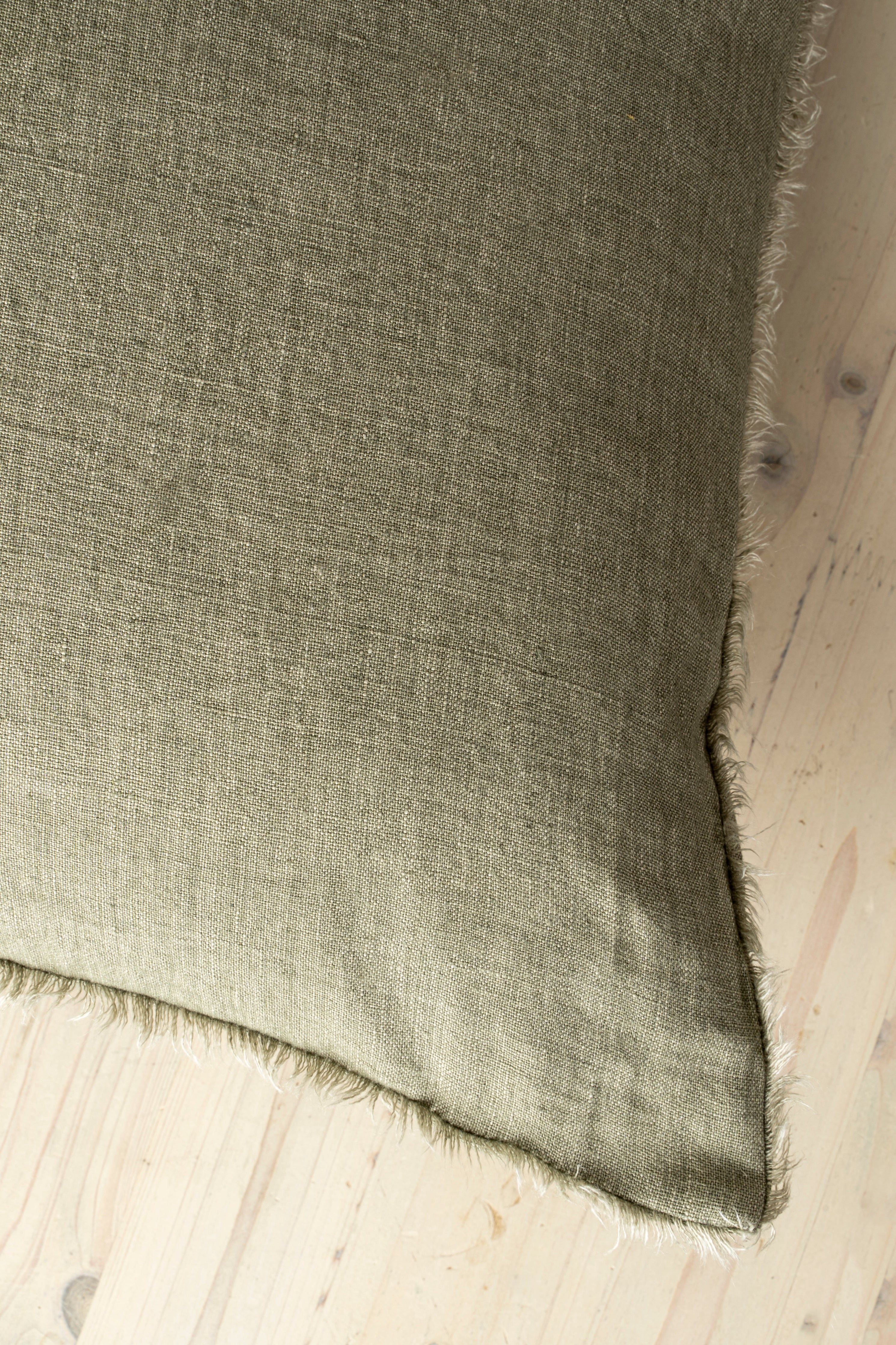 24x24 Lina Linen Pillow Shadow