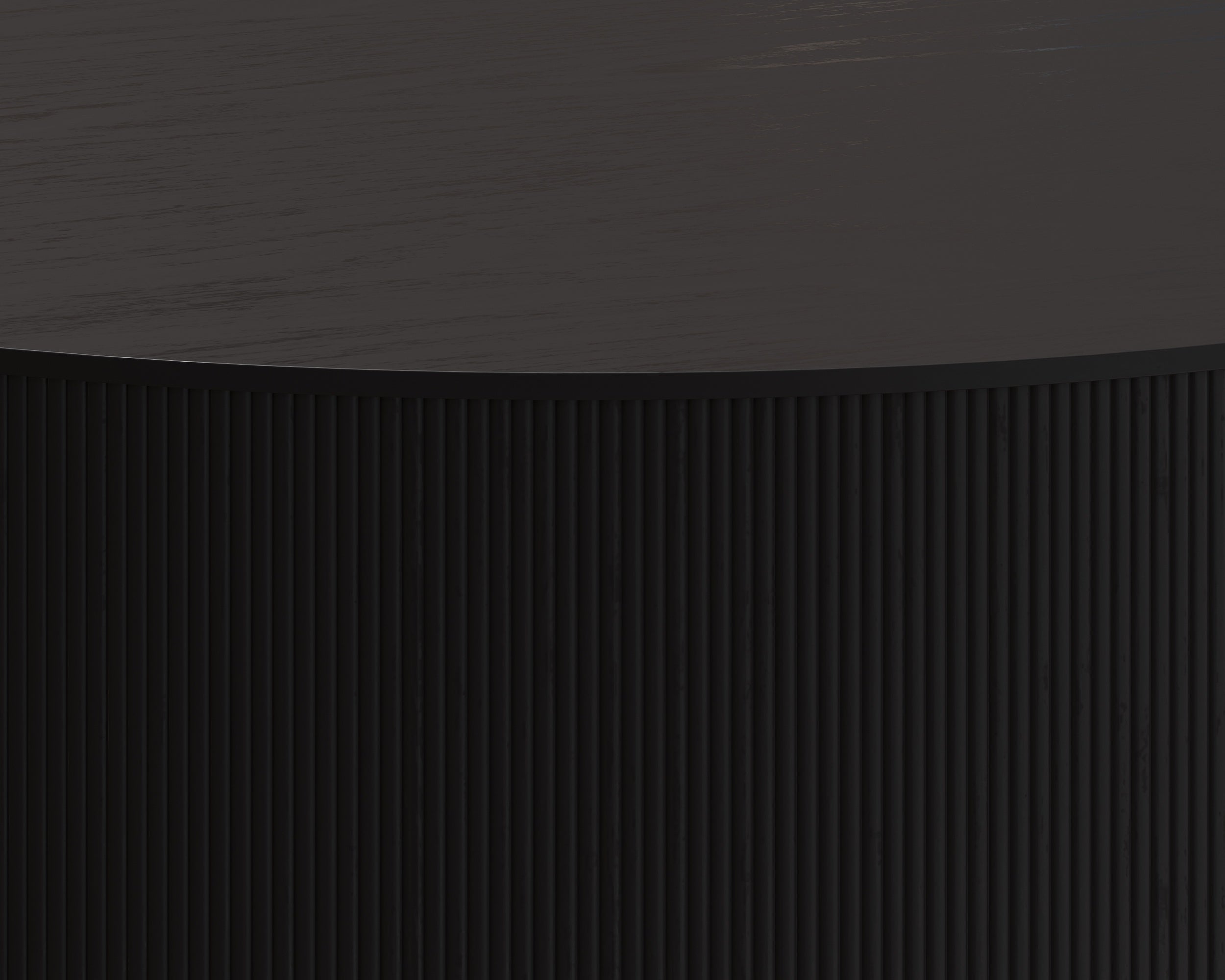 Kalla Coffee Table - Round - Charcoal
