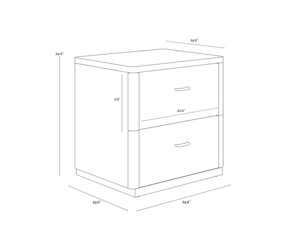 Etienne Nightstand - Black