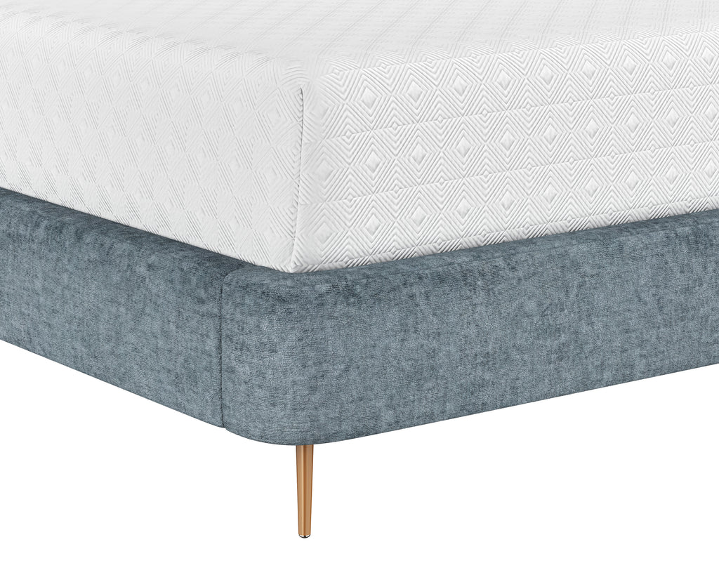 Tierra Bed - King - Bergen French Blue