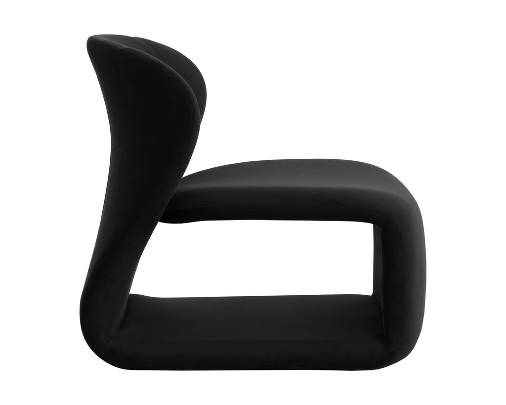 Sophiene Lounge Chair - Abbington Black