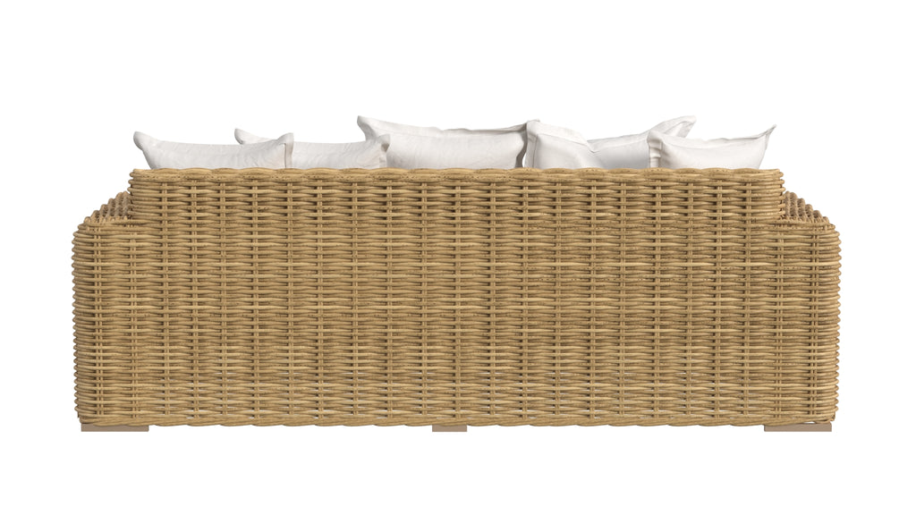 Playa Loveseat in Soothe Pearl w/ Flange Welt