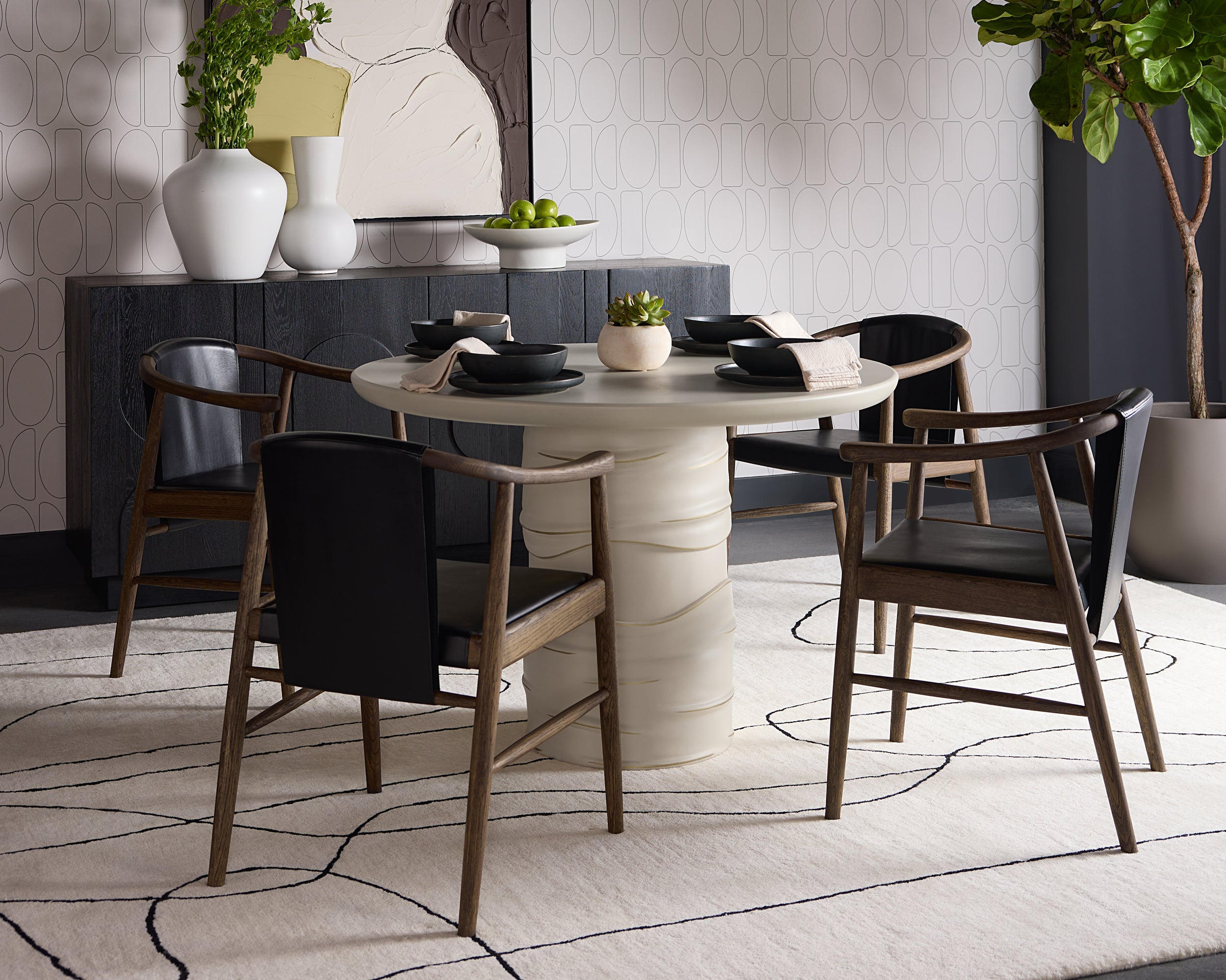 Alanya Dining Table - Round - 44"