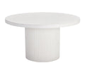 Nicolette Dining Table - White - 55"