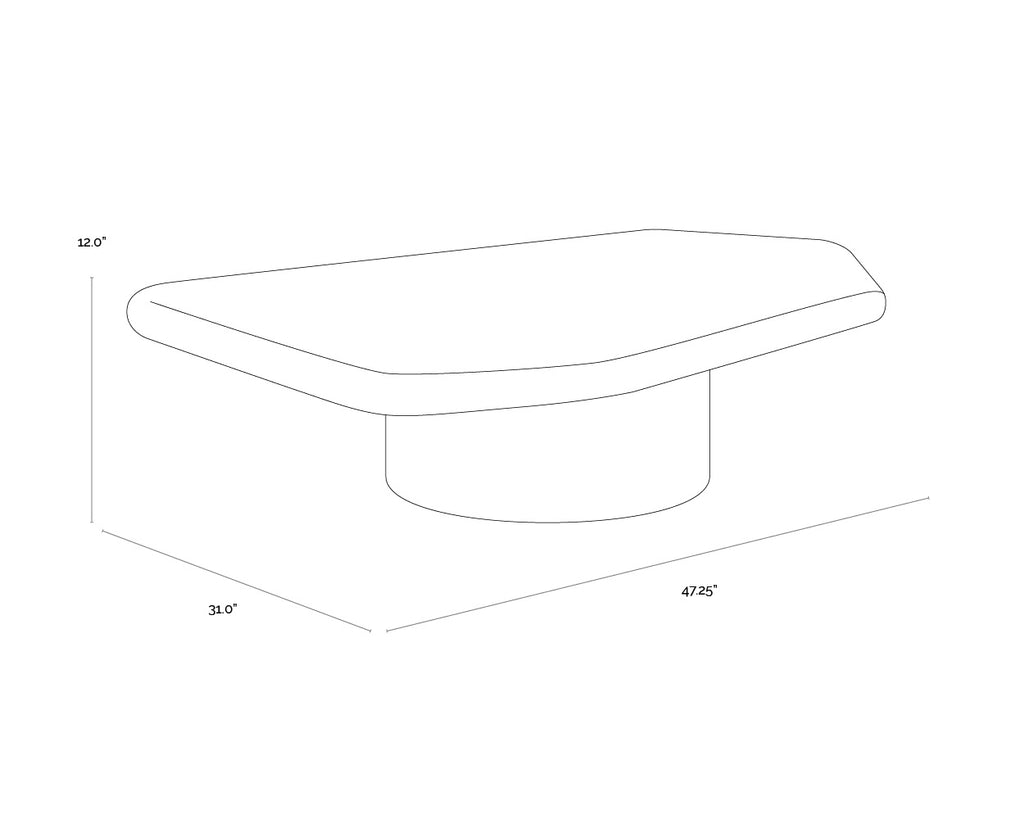 Detti Coffee Table - Large