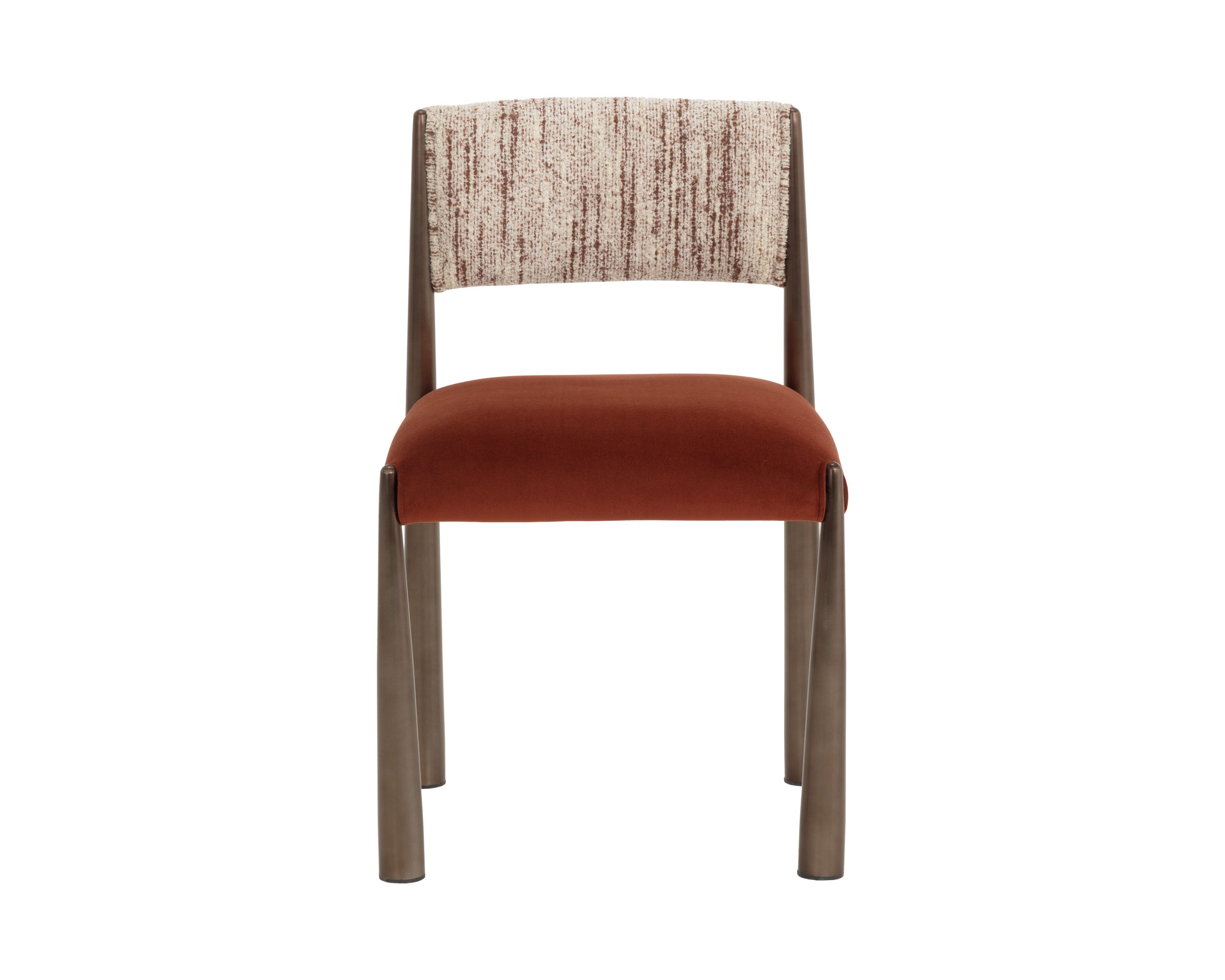 Bayard Dining Chair - Dark Bronze - Meg Rust / Terri Nutmeg